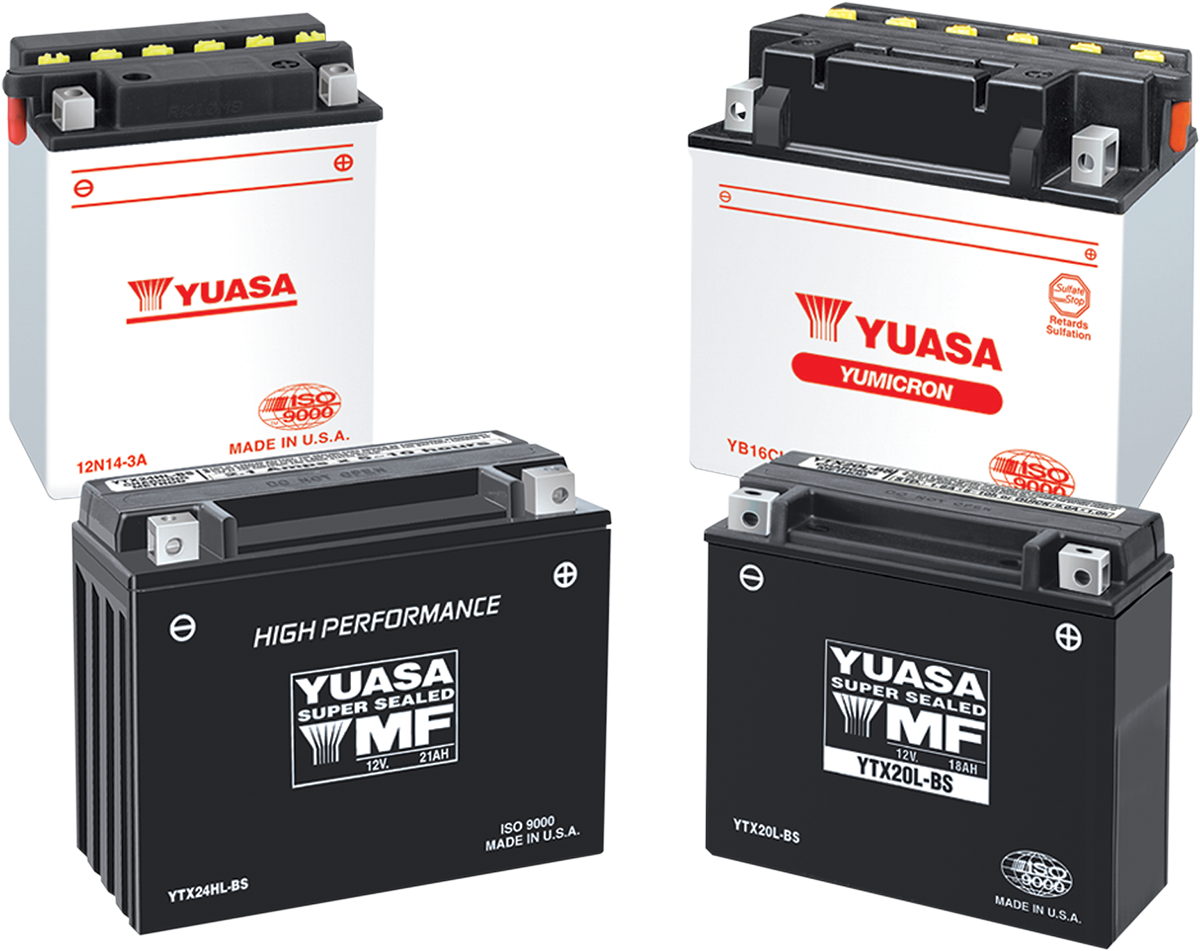 YUASA AGM Battery - YTX20HL YUAM720BH