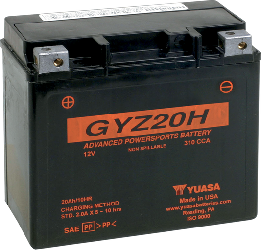 YUASA AGM Battery - GYZ20H YUAM72RGH