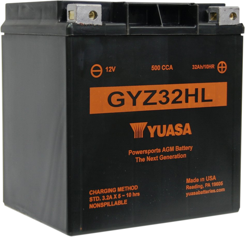 YUASA AGM Battery - GYZ32HL YUAM732HL