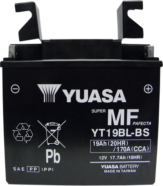 YUASA AGM Battery - YT19BL-BS YUAM6219BL