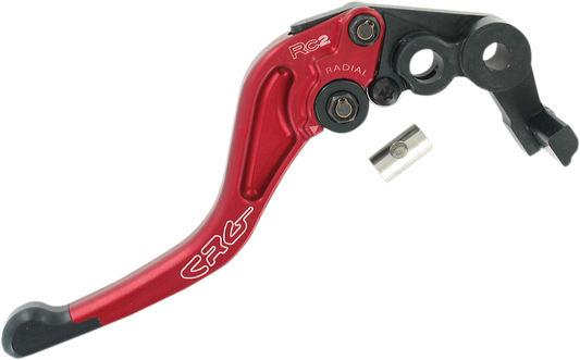 CRG Brake Lever - RC2 - Short - Red 2RN-521-H-R