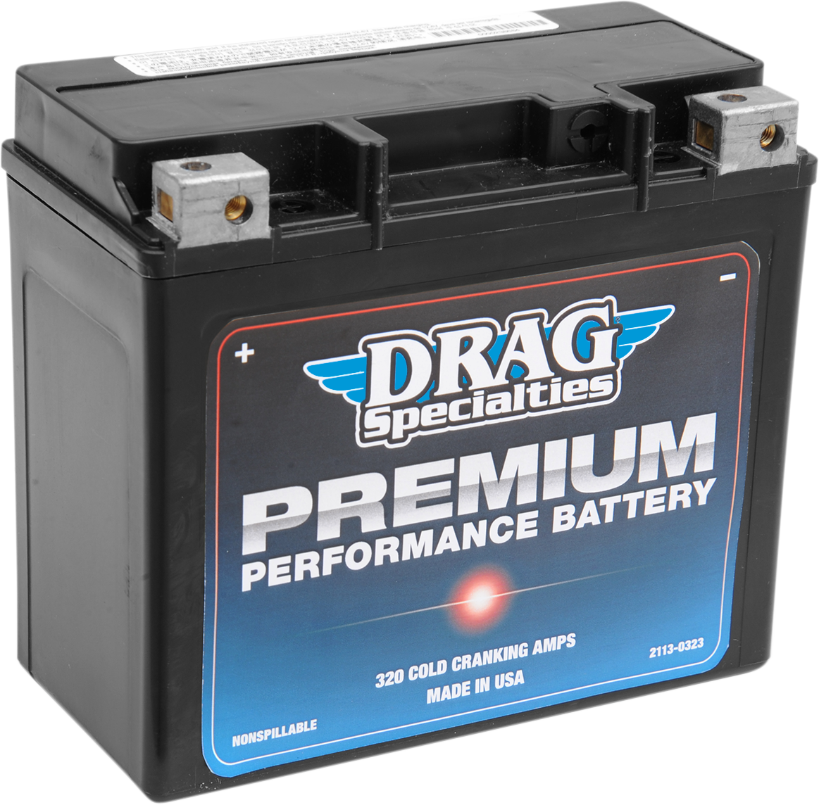 DRAG SPECIALTIES Premium Performance Battery - GYZ20H DRGM72RGH