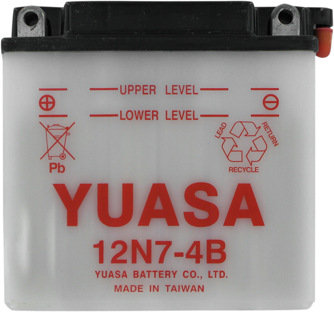 YUASA Y12N7-4BBattery YUAM2270B