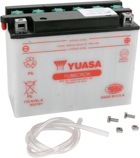 YUASA Battery - Y50-N18L-A YUAM2218YTWN