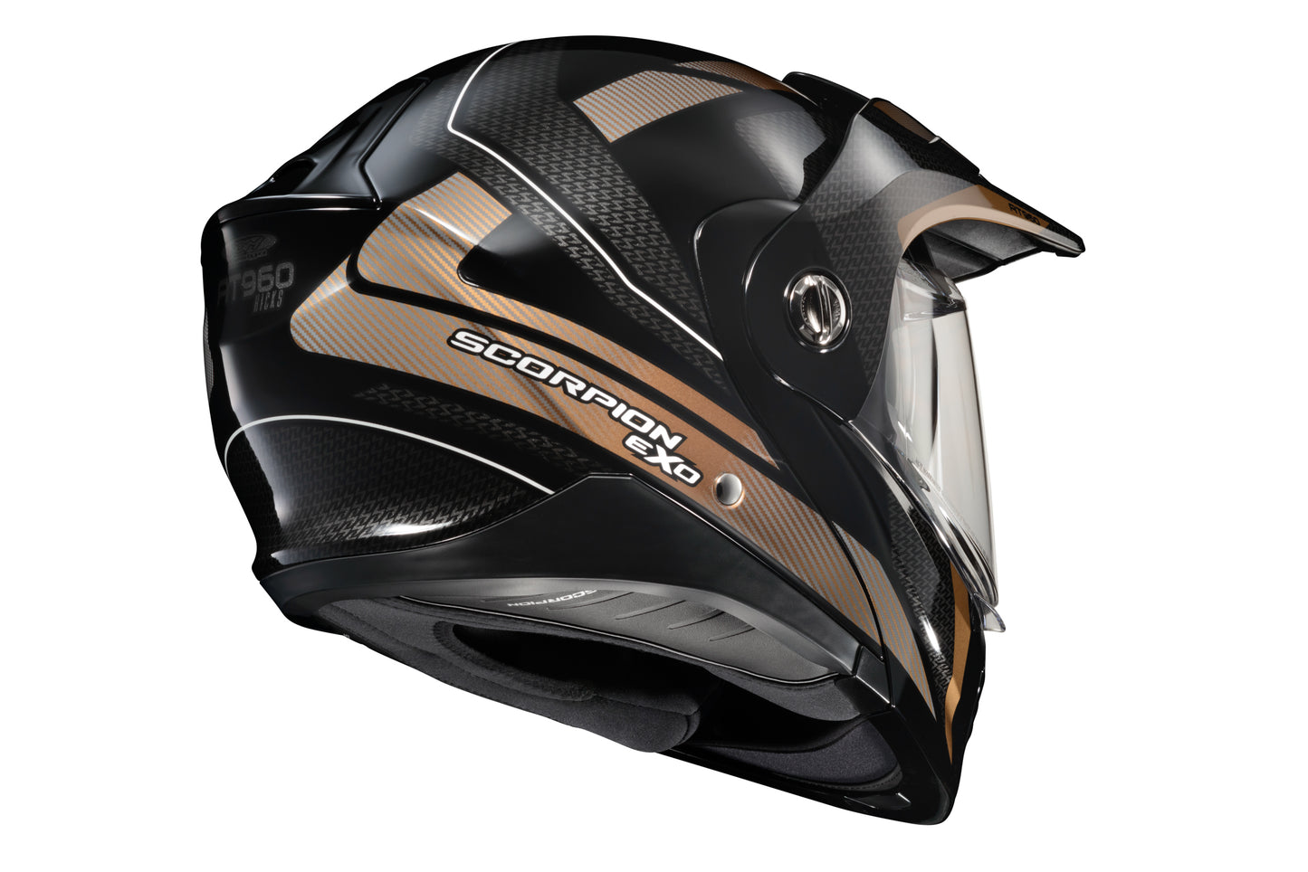 Exo At960 Modular Helmet Hicks Black/Gold Lg