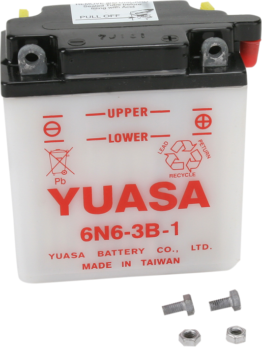 YUASA Battery - Y6N6-3B-1 YUAM2663B