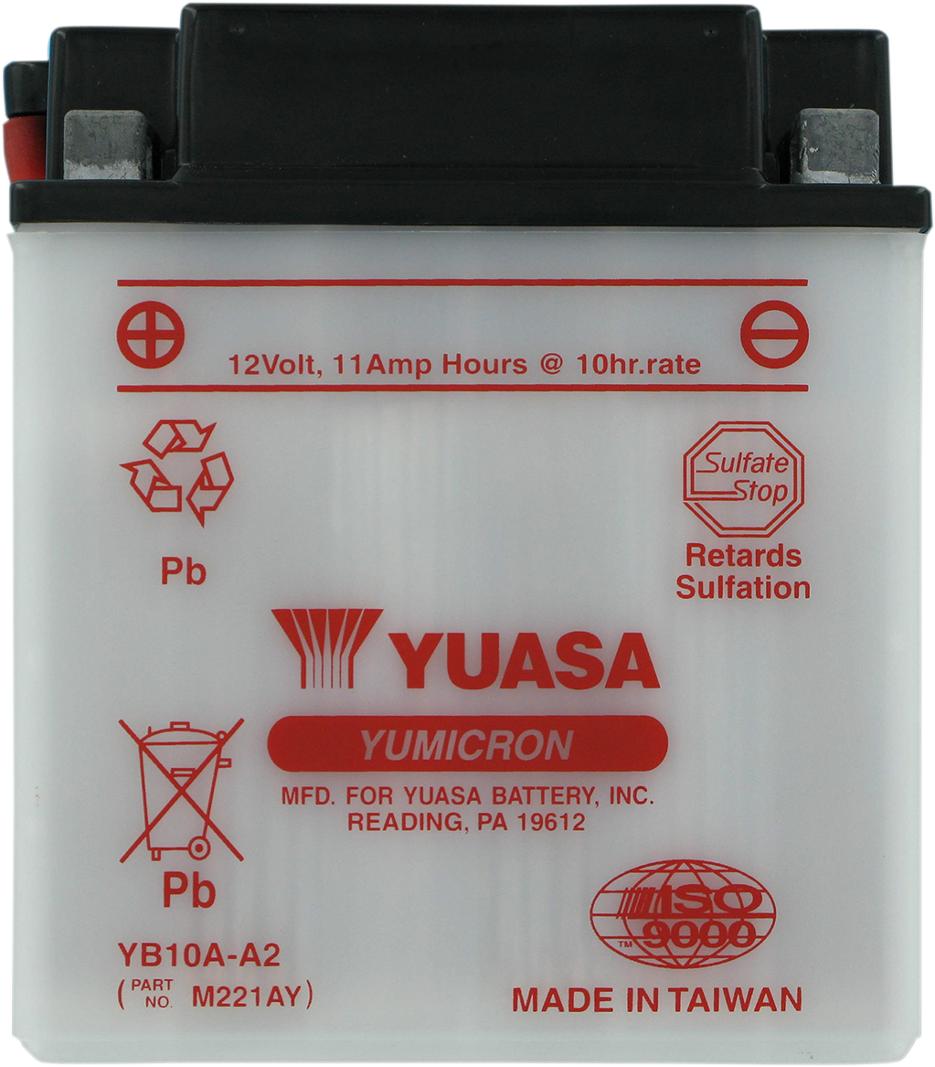 YUASA Battery - YB10A-A2 YUAM221AY