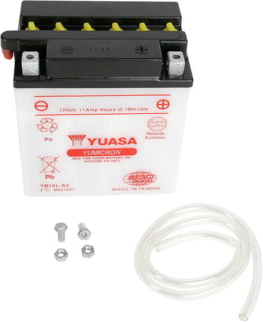 YUASA Battery - YB10L-A2 YUAM2210Y