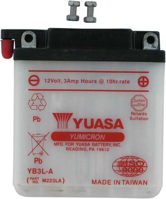 YUASA Battery - YB3L-A YUAM223LA