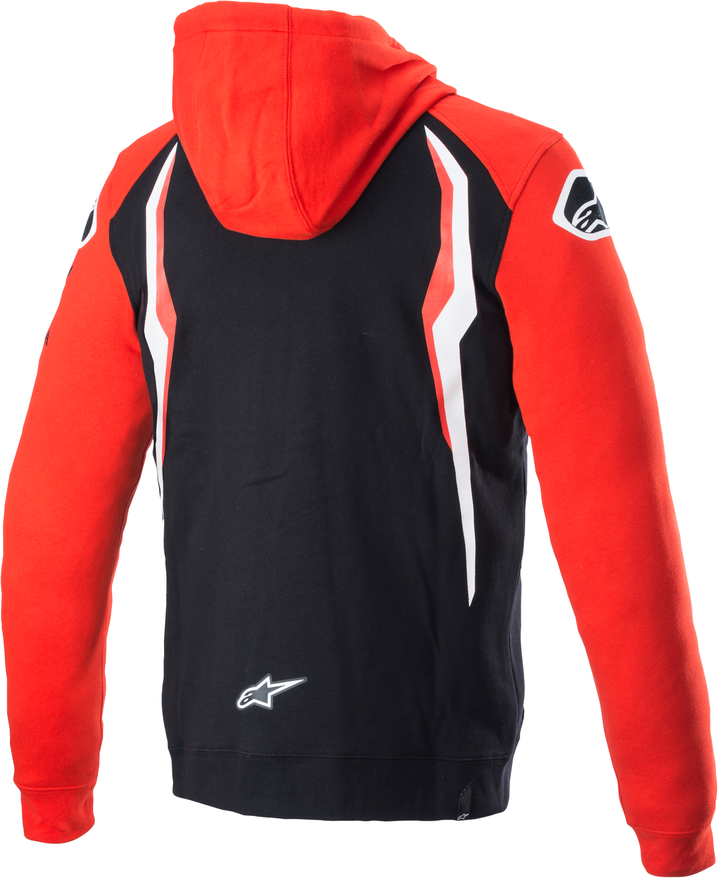 Honda Zip Hoodie Red/Black Lg