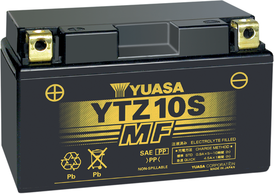 YUASA AGM Battery - YTZ10S YUAM7210A