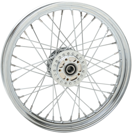 DRAG SPECIALTIES Front Wheel - Single/Dual Disc/No ABS - Chrome - 19"x2.50" - '04-'05 FXD 63148