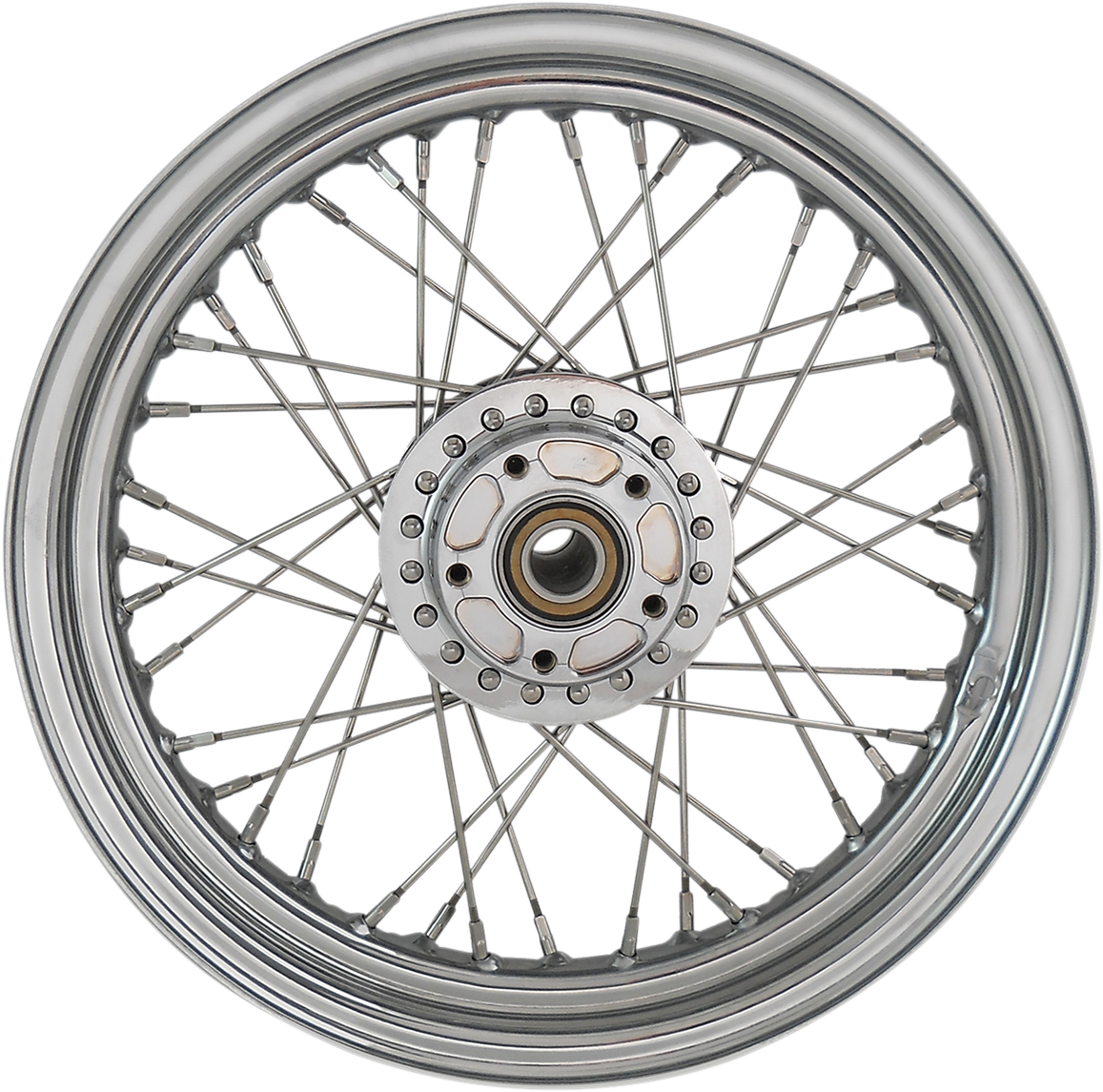 DRAG SPECIALTIES Front Wheel - Single Disc/ABS - Chrome - 16"x3.00" - '14+ 1200C/1200X 64551