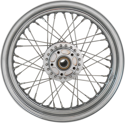 DRAG SPECIALTIES Front Wheel - Single Disc/ABS - Chrome - 16"x3.00" - '14+ 1200C/1200X 64551