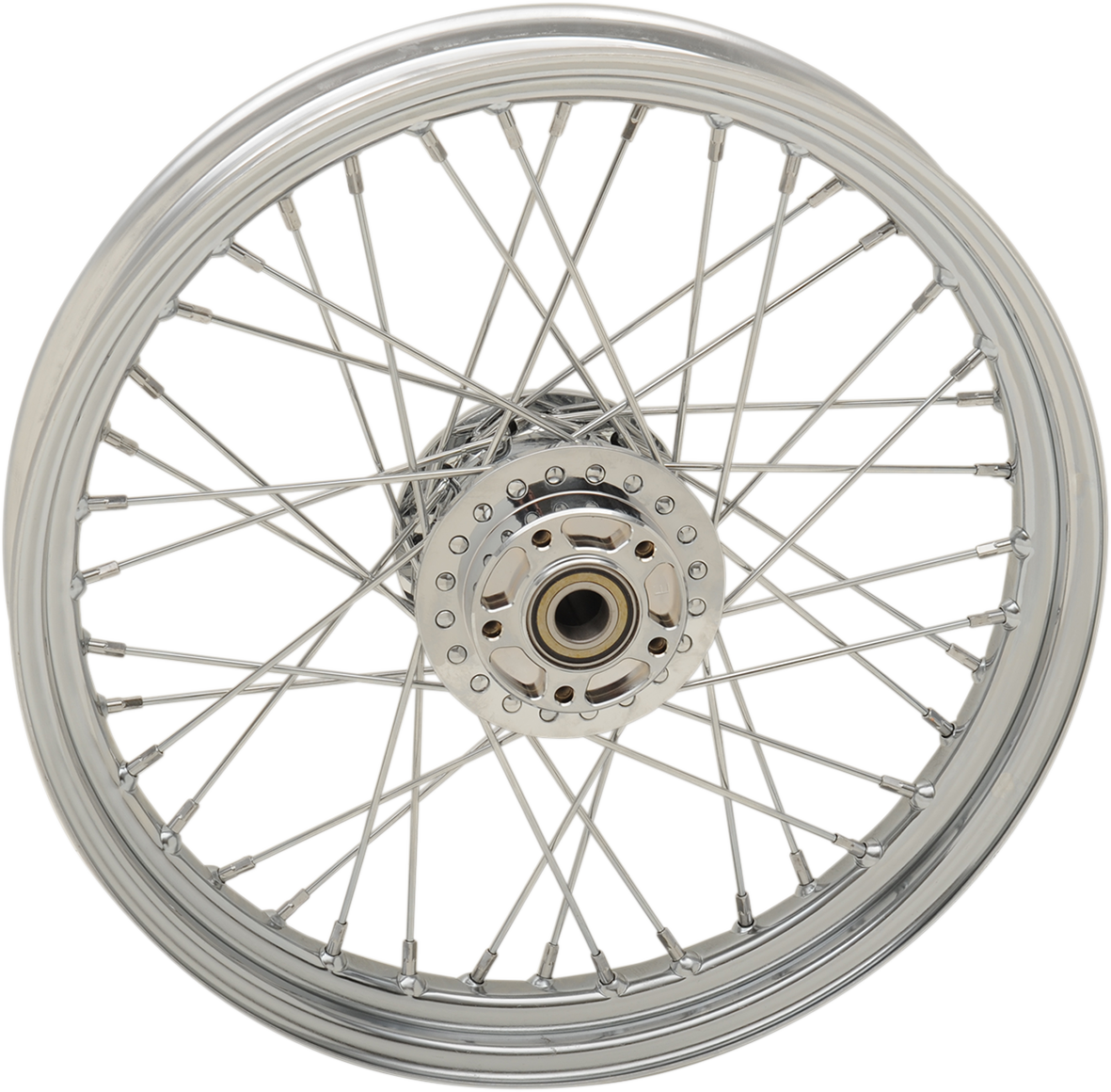 DRAG SPECIALTIES Front Wheel - Single Disc/No ABS - Chrome - 19"x2.50" - '08-'17 FXD 64388