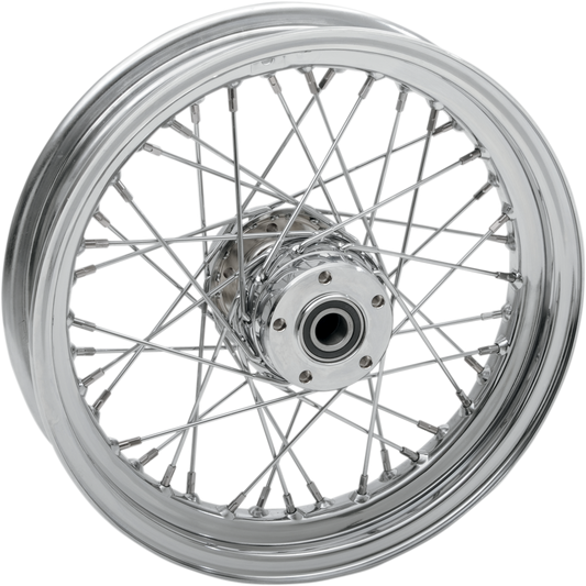 DRAG SPECIALTIES Rear Wheel - Single Disc/No ABS - Chrome - 16"x3.00" - '02-'07 FLT 64350A