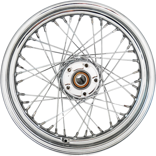 DRAG SPECIALTIES Rear Wheel - Single Disc/ABS - Chrome - 16"x3.00" - '12-'17 Softail 64546