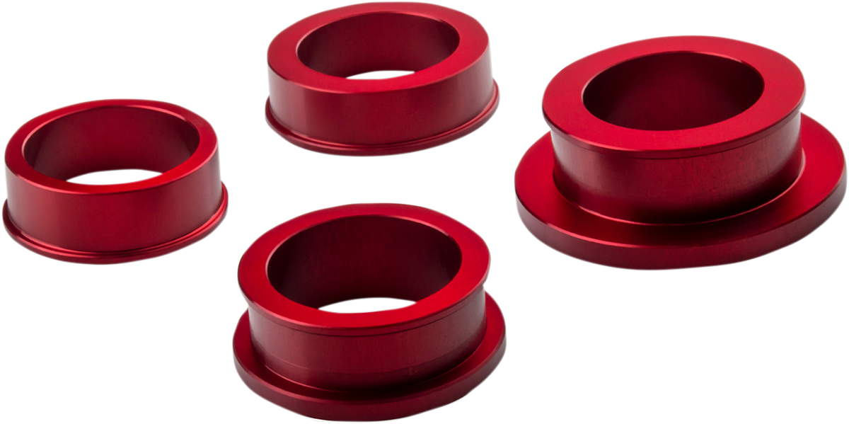 DRIVEN RACING Wheel Spacer - Captive - Red - Honda DCWS-016