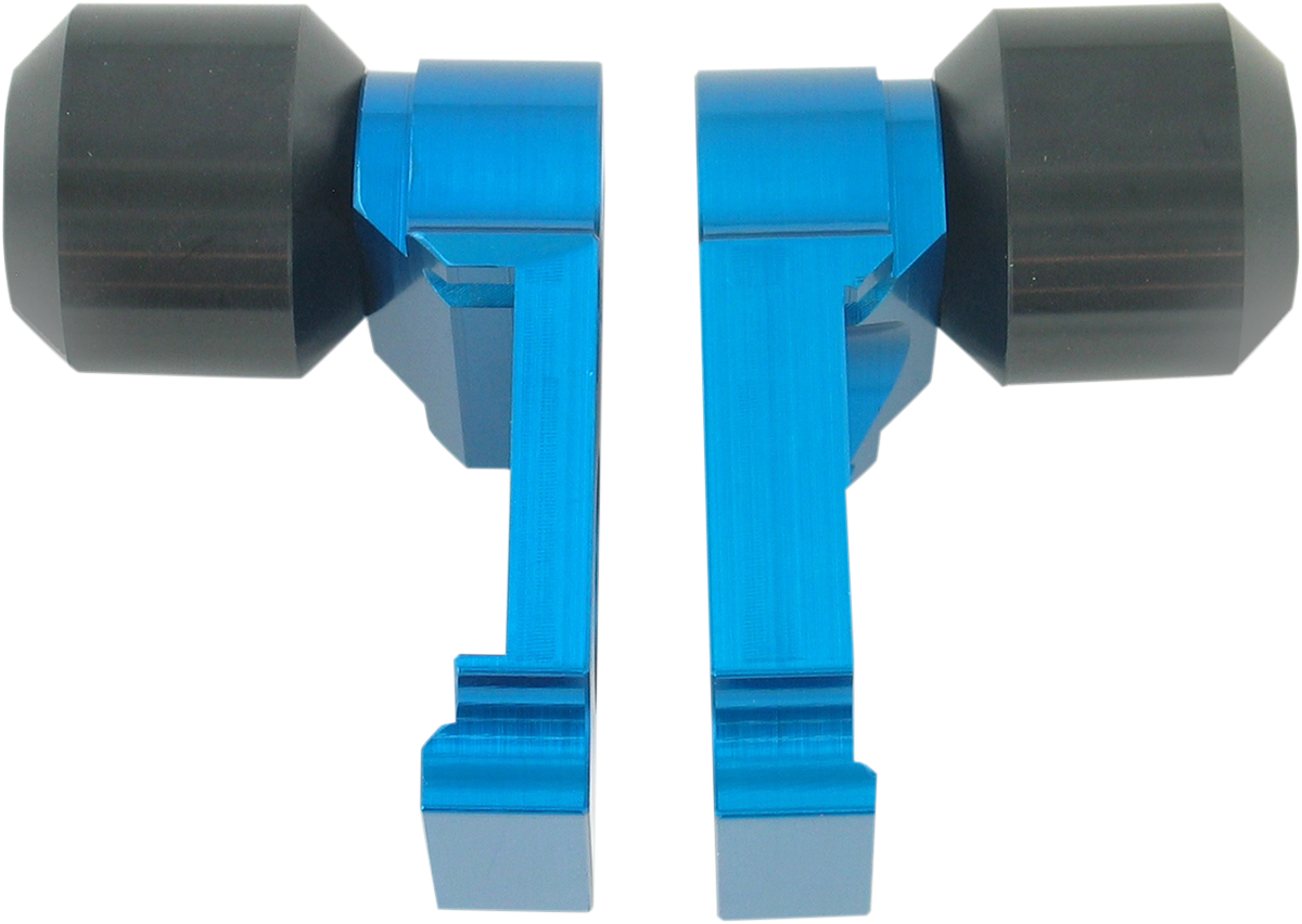 DRIVEN RACING Axle Block Sliders - Suzuki - Blue DRAX-111-BL