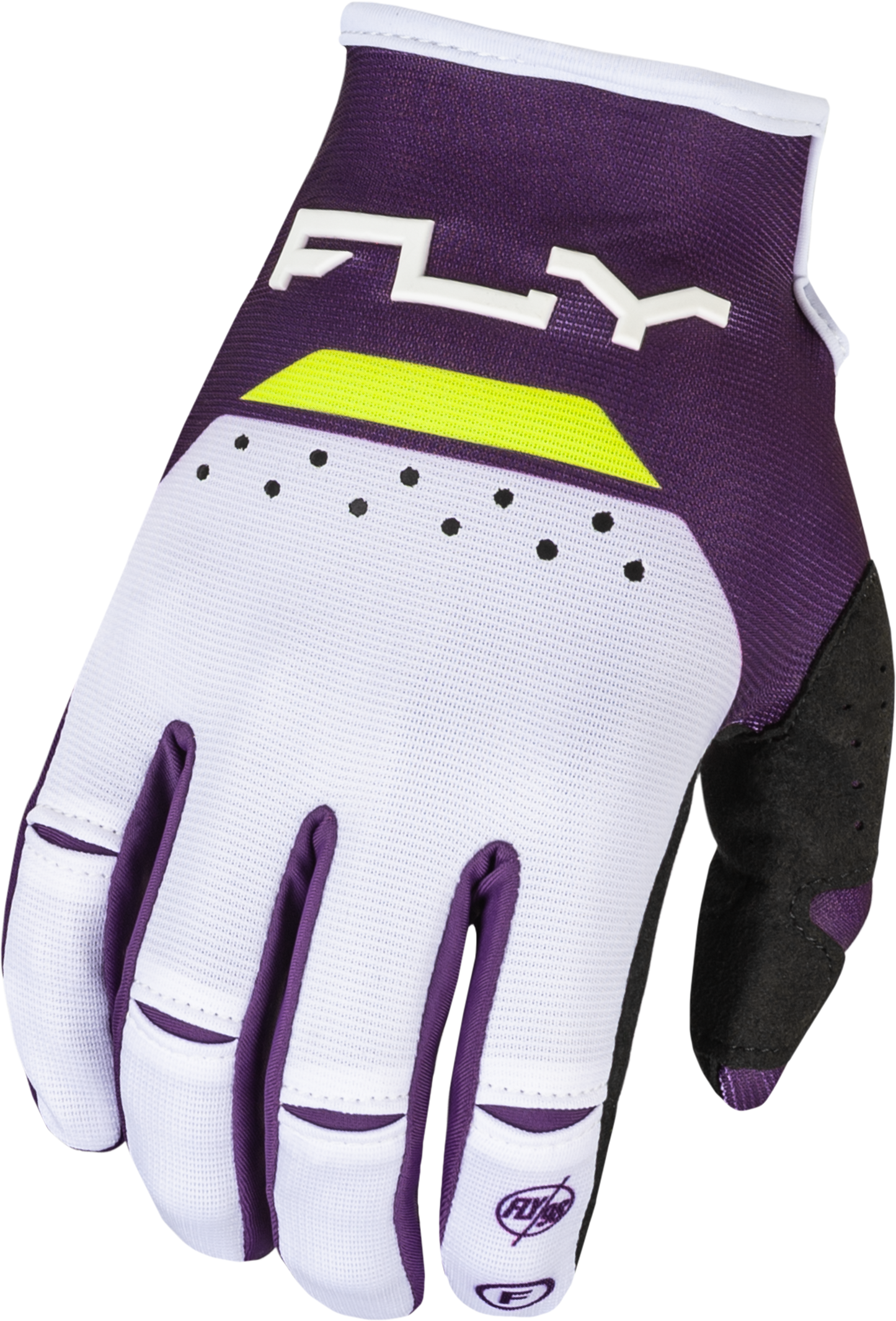 Youth Kinetic Reload Gloves Deep Purple/White/Hi Vis Ym