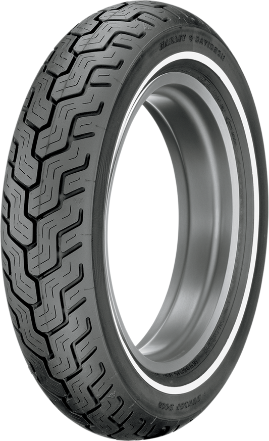 DUNLOP Tire - Harley-Davidson? D402* - Rear - MT90-16 - Narrow Whitewall - 74H 45006847