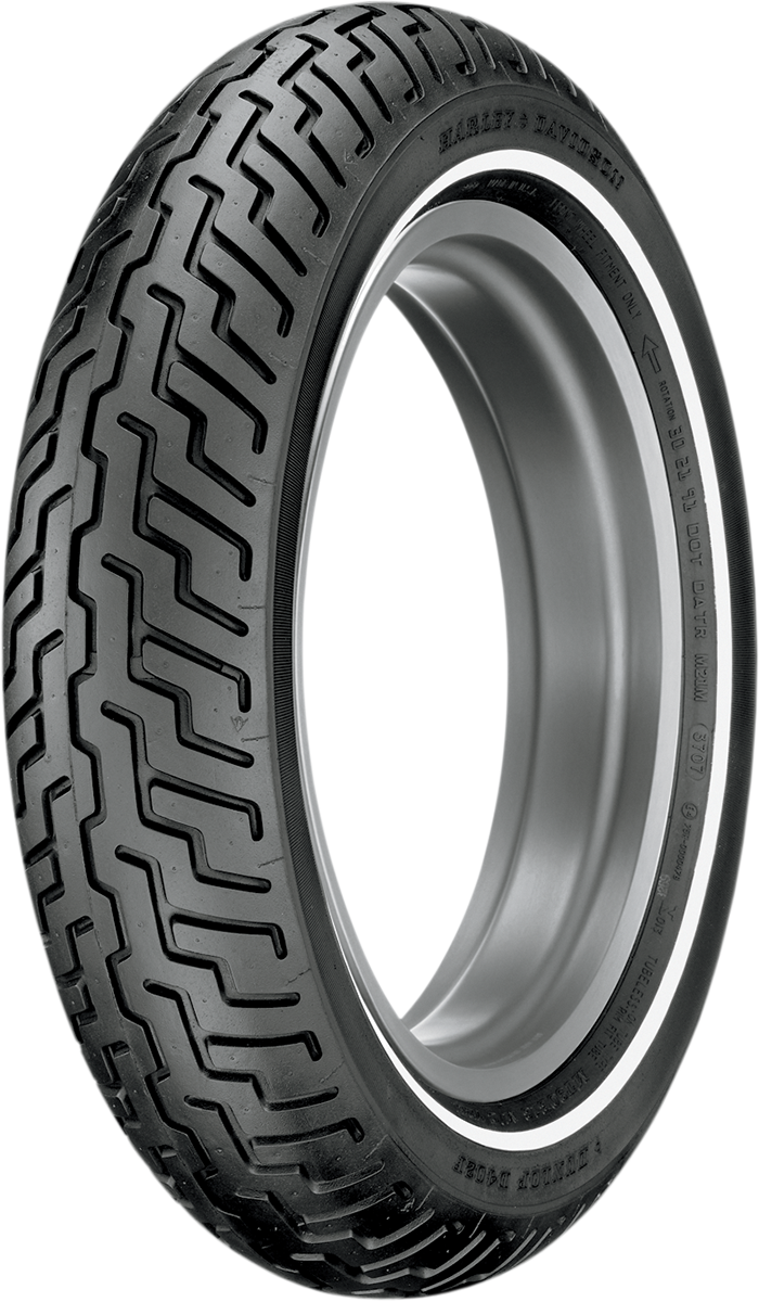 DUNLOP Tire - Harley-Davidson? D402* - Front - MT90-16 - Narrow Whitewall - 72H 45006655