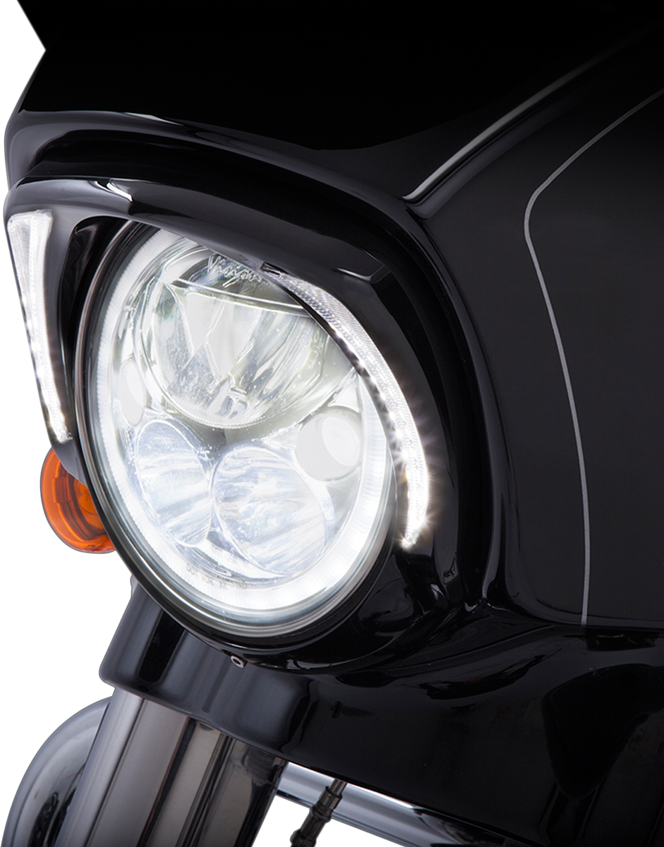 CIRO Headlight Bezel - Black 45201