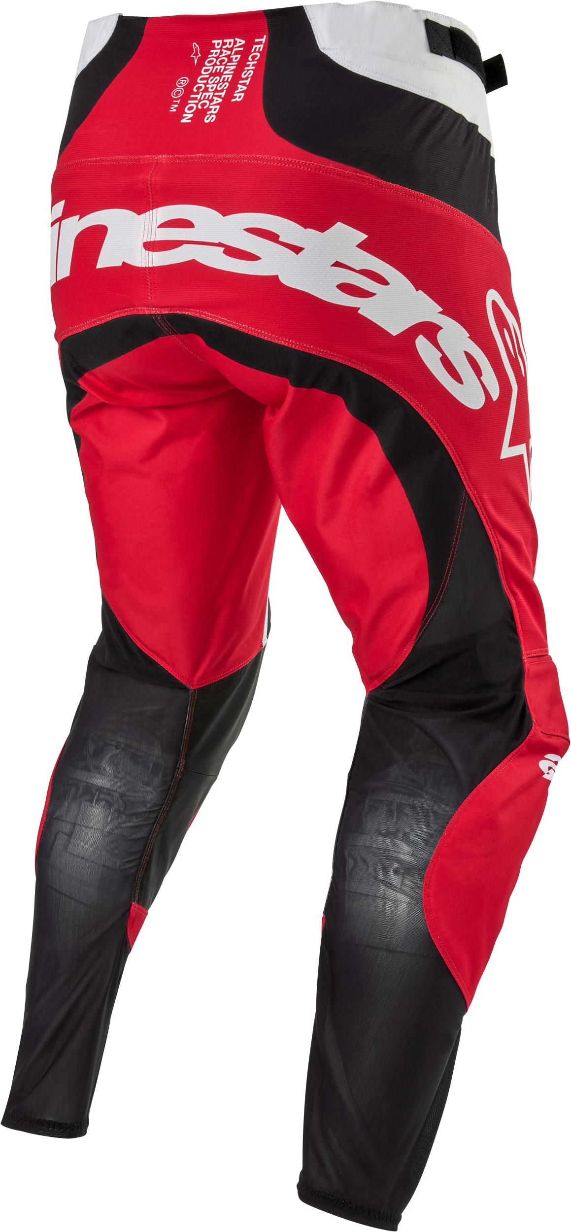 Techstar Ocuri Pants Mars Red/White/Black Sz 34