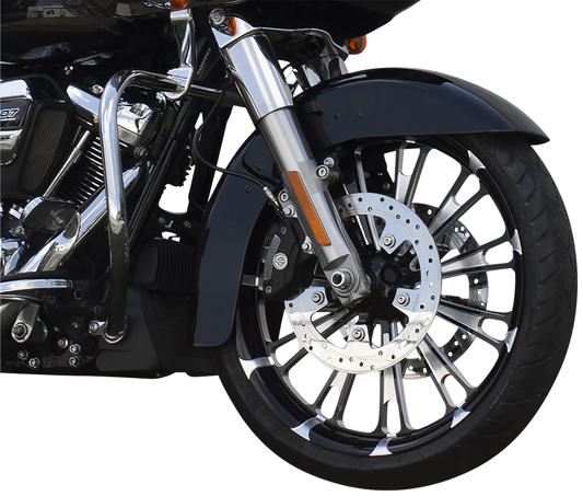 COASTAL MOTO Front Wheel - Fuel - Dual Disc/No ABS - Black Cut - 19"x3.00" - FL 1502-FUL-193-BC