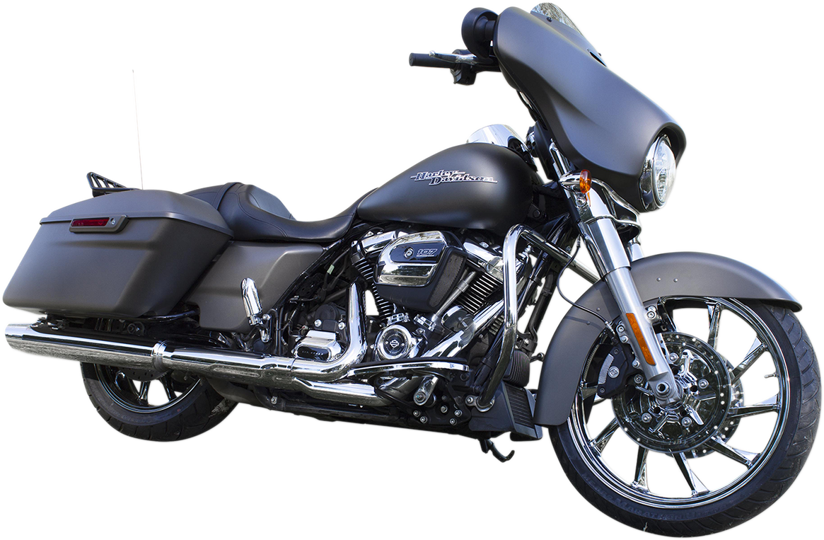 COASTAL MOTO Front Wheel - Hurricane 3D - Dual Disc/No ABS - Chrome - 21"x3.50" - '08+ FL 3D-HUR213CH