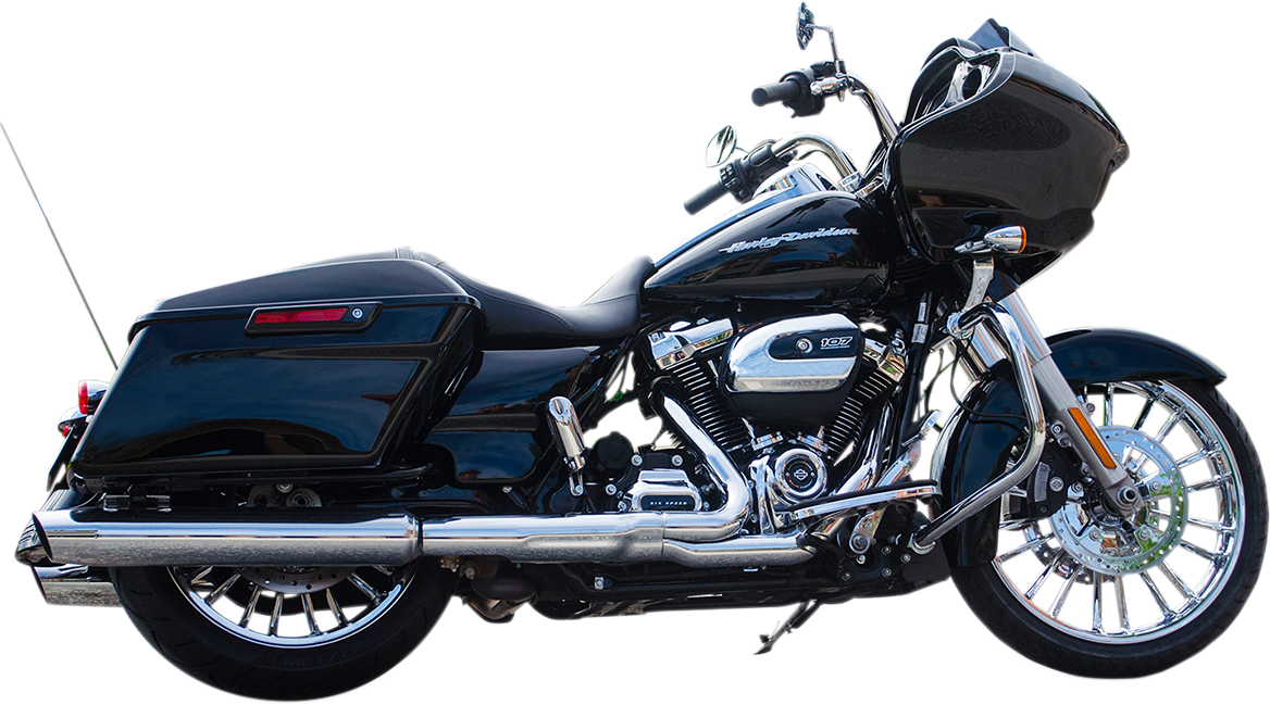 COASTAL MOTO Rear Wheel - Atlantic 3D - Single Disc/No ABS - Chrome - 18"x5.50" - '09+ FL 3D-ATL185CH