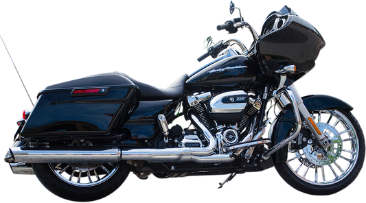 COASTAL MOTO Rear Wheel - Atlantic 3D - Single Disc/No ABS - Chrome - 18"x5.50" - '09+ FL 3D-ATL185CH
