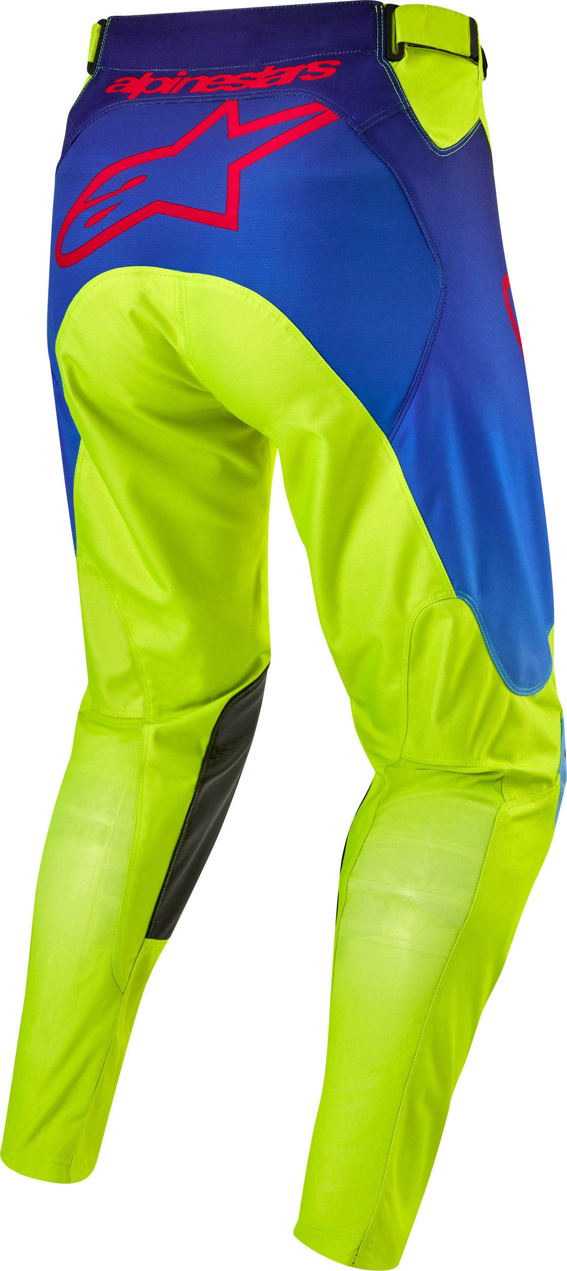 Racer Hoen Pants Ylw Fluo/Blue/Nt Navy Sz 36