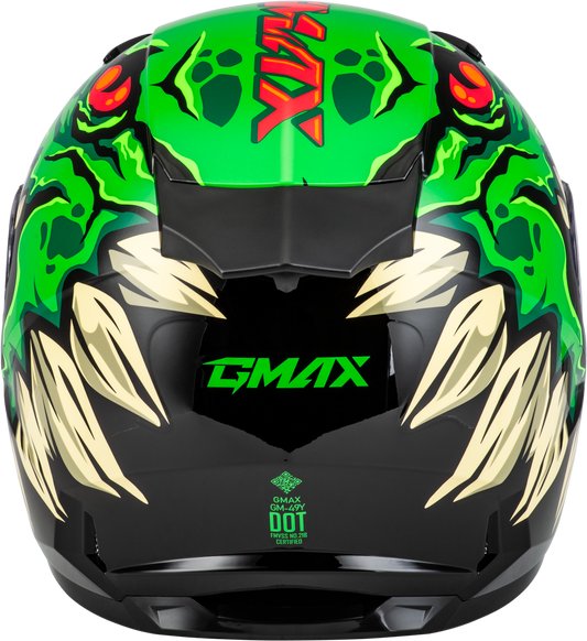 Youth Gm 49y Drax Snow Helmet Green Ys