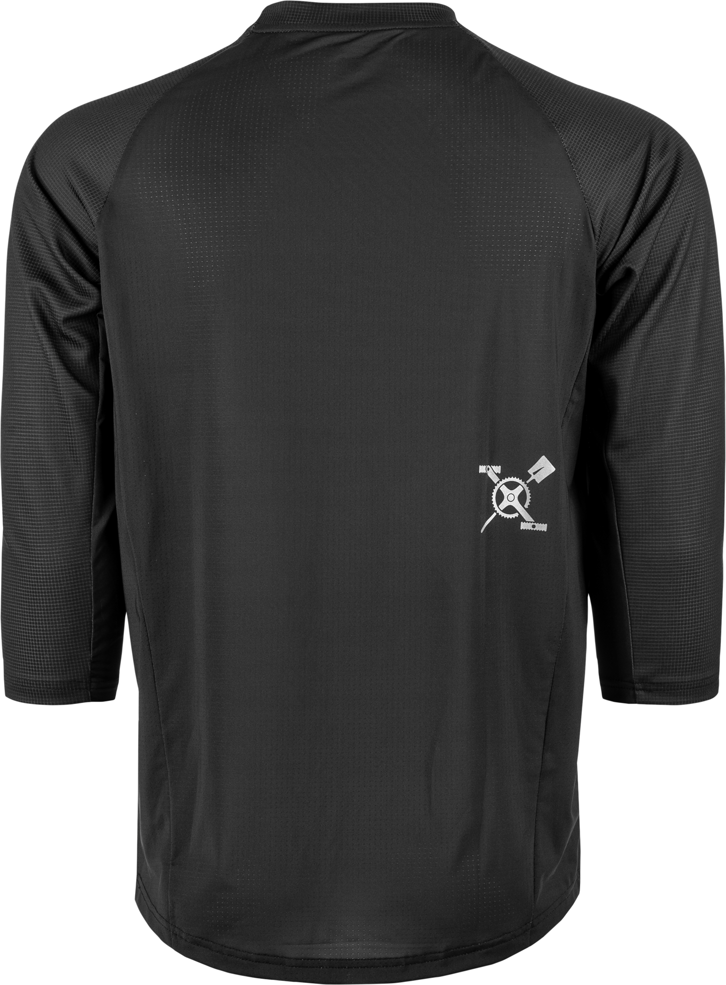 Ripa 3/4 Sleeve Jersey Black/Grey Xl