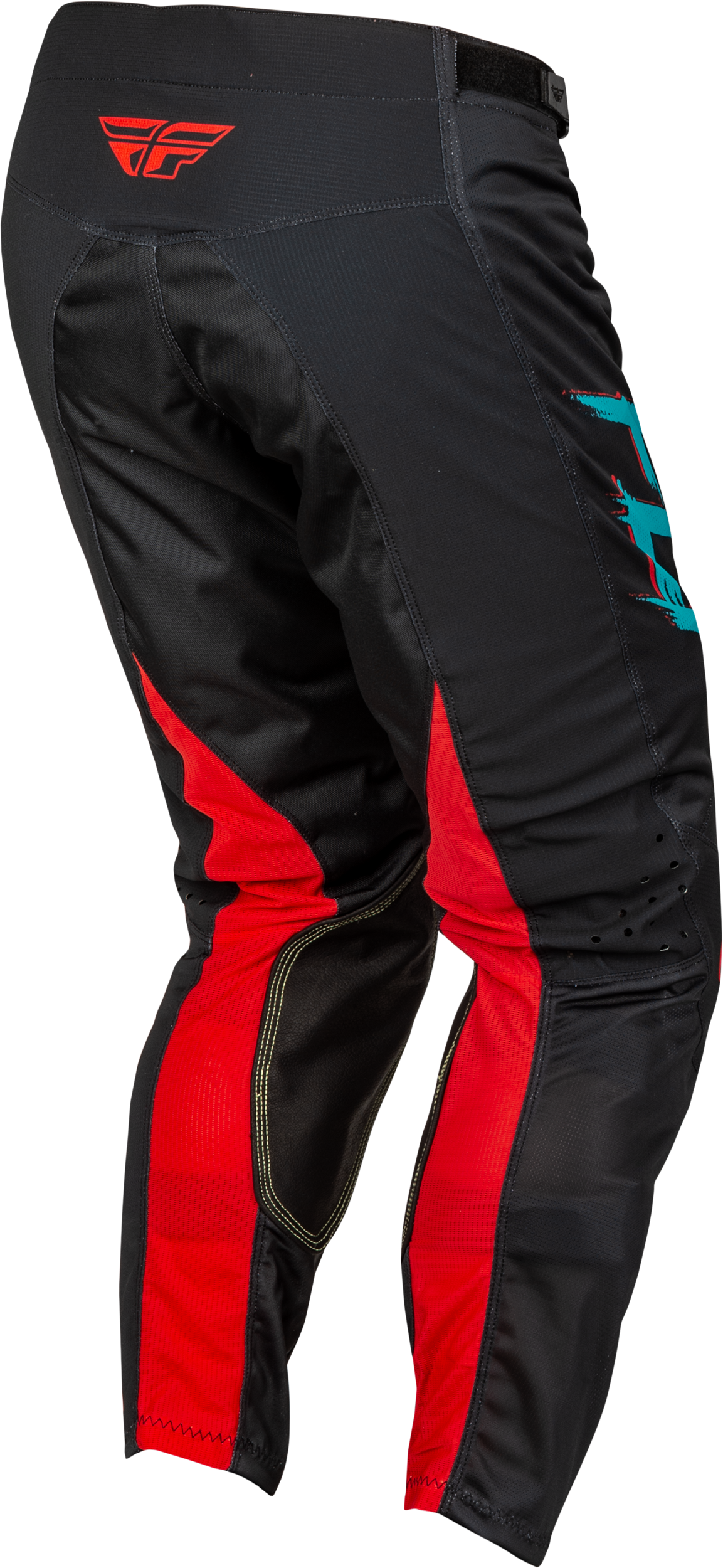 Kinetic Mesh Rave Pants Red/Black/Mint Sz 32