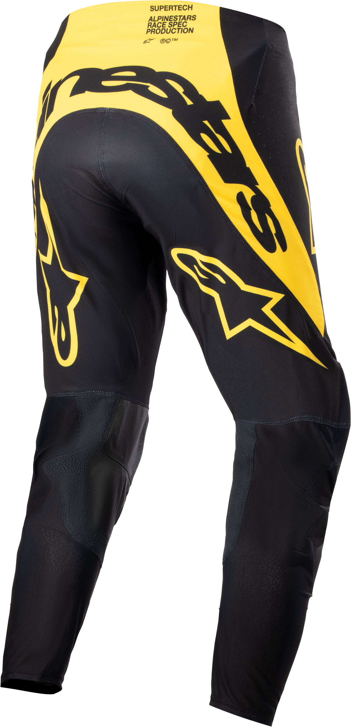 Supertech Ward Pants Black/Yellow Sz 34