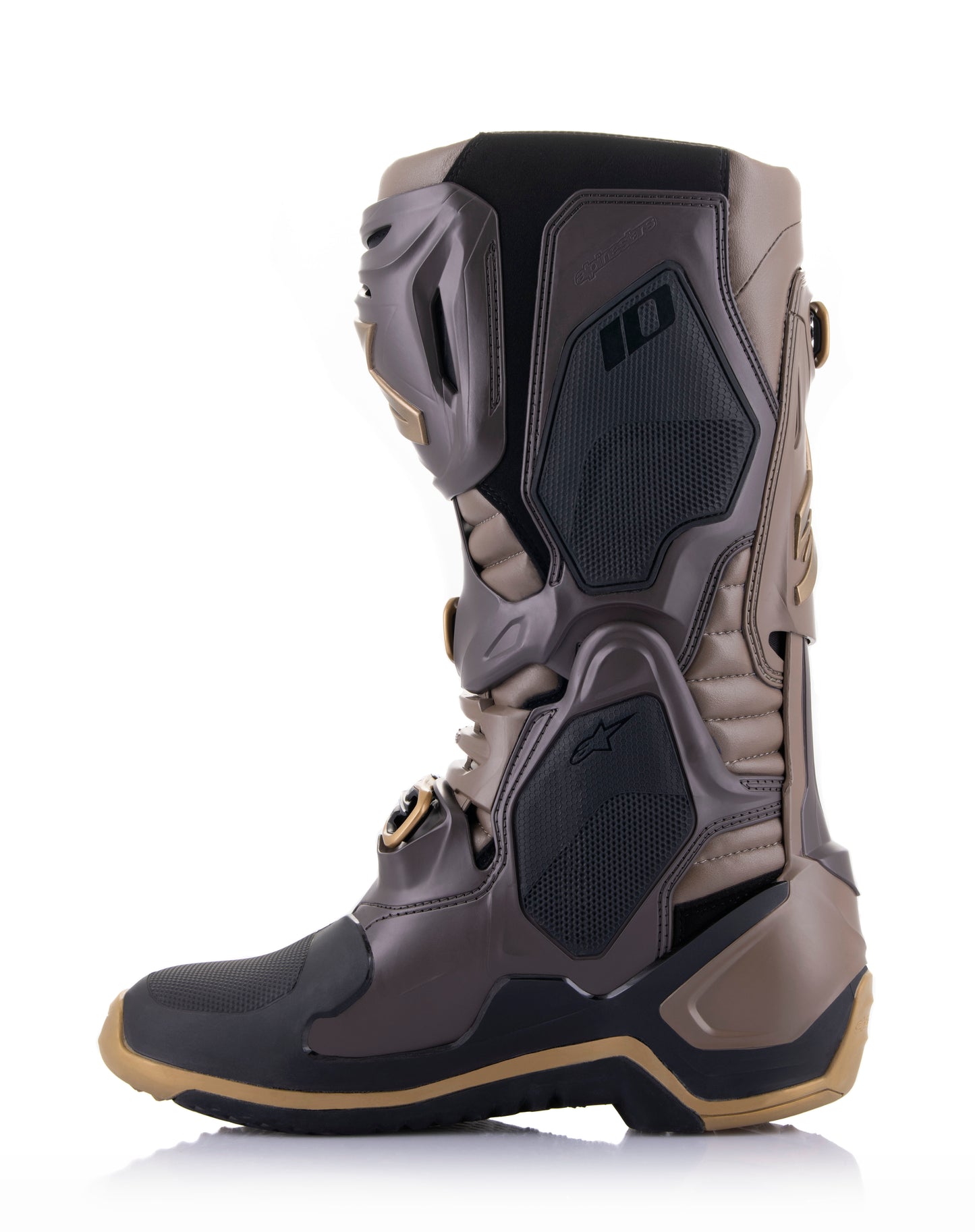 Tech 10 Le Squad 23 Boots Dark Brown/Kangaroo Gold 8