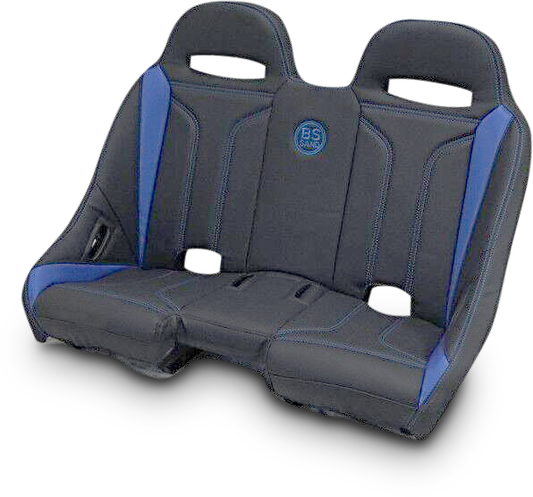 BS SAND Extreme Bench Seat - Black/Blue EXBEBLDTX