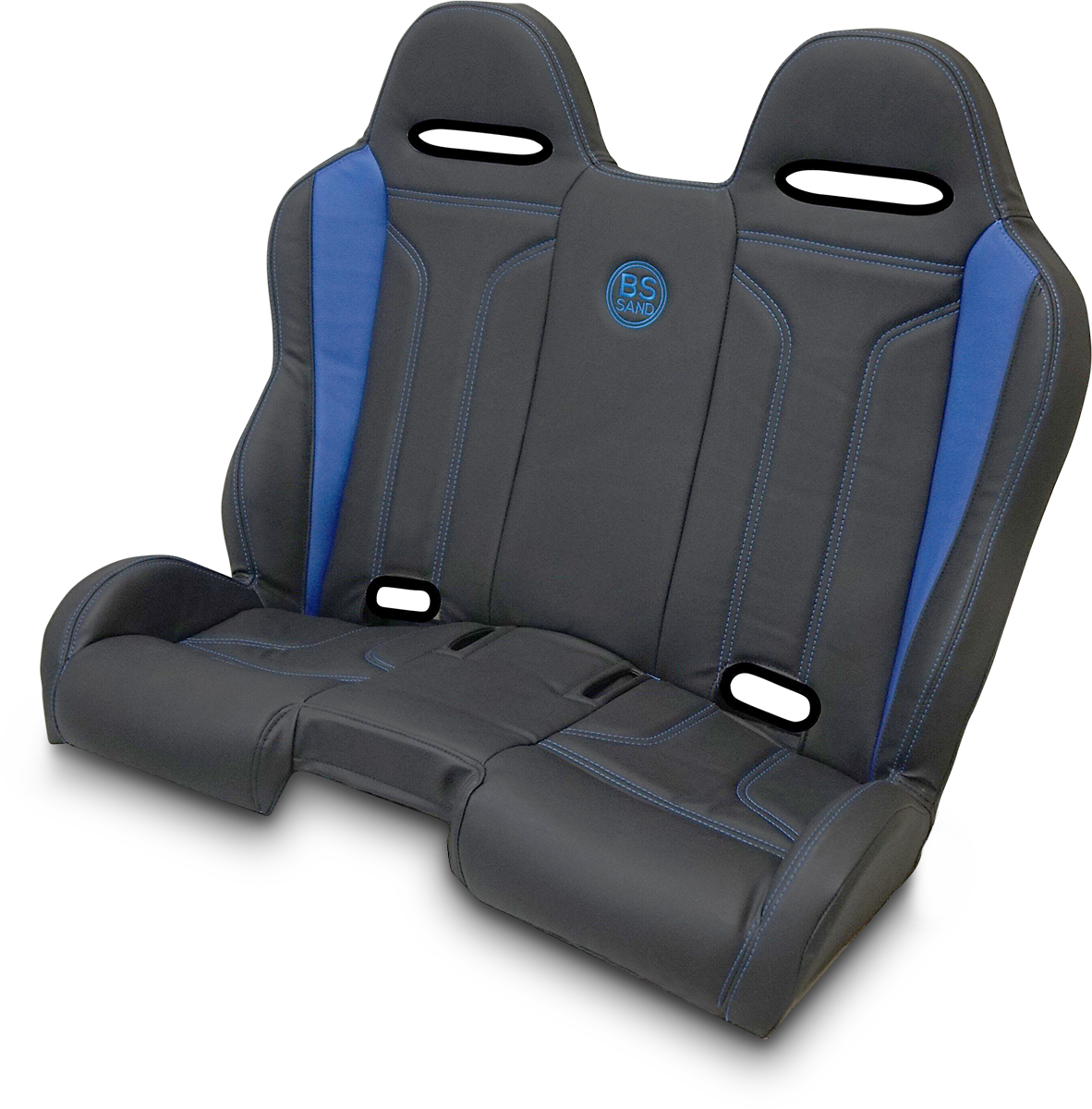 BS SAND Performance Bench Seat -  Black/Blue PEBEBLDTX
