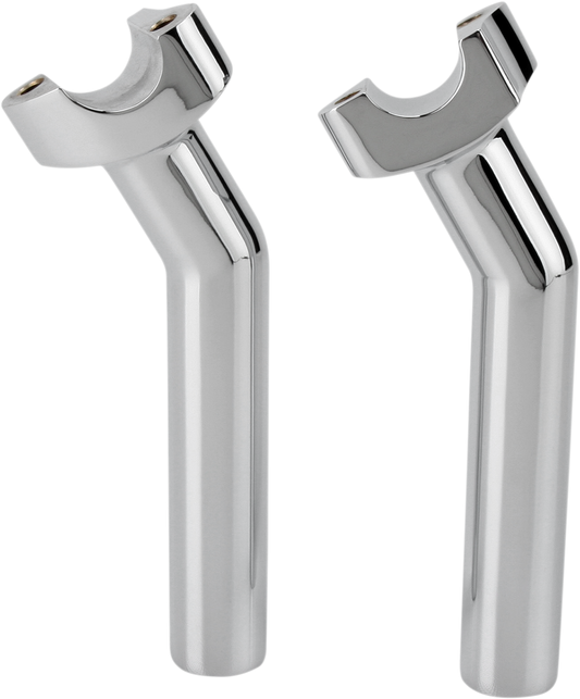 DRAG SPECIALTIES Risers - Pullback - 6-1/2" - Chrome 241603