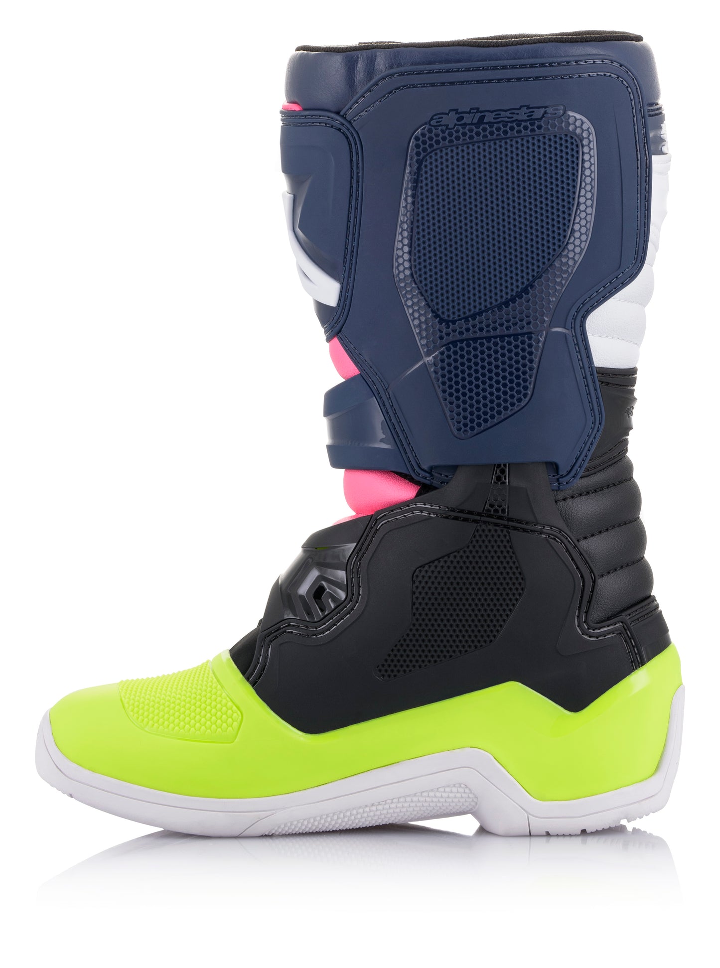 Tech 3s Kids Boots Black/ Dark Blue/Pink Fluo Sz 01
