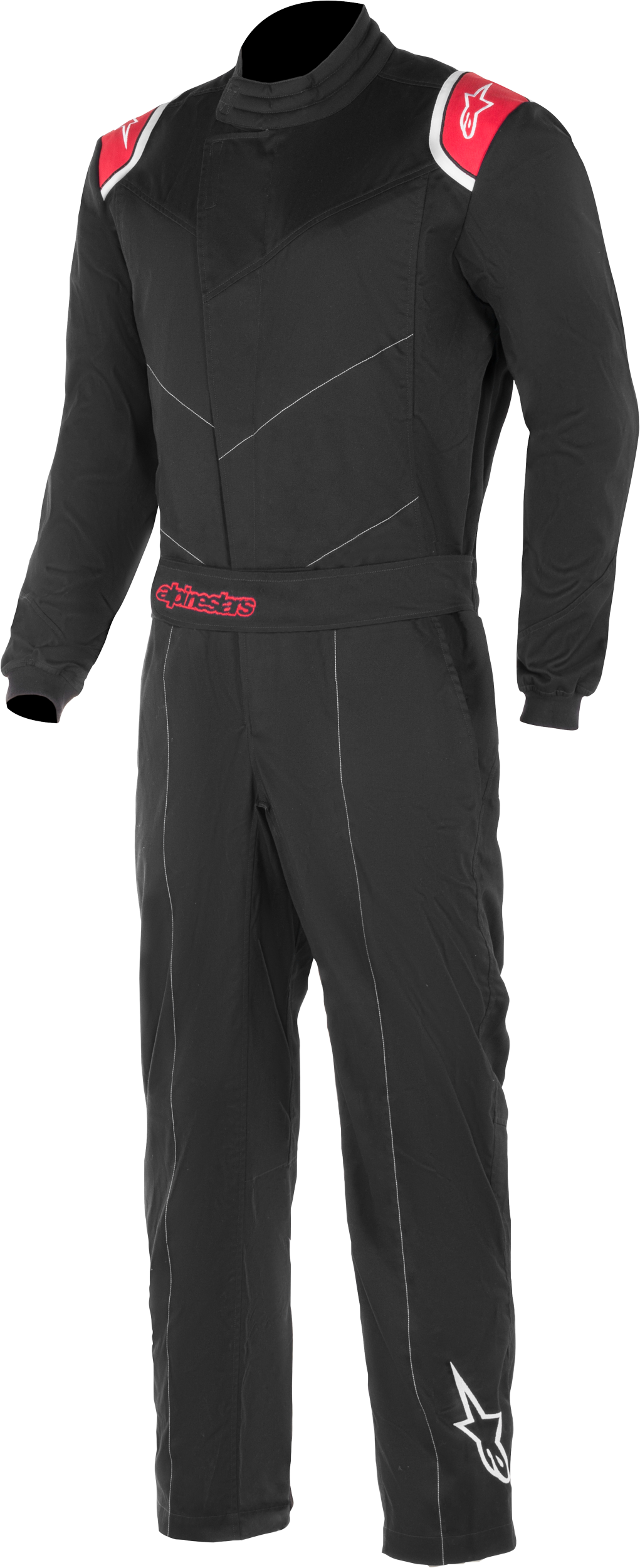 Universal Driving Suit Black/Red Sm