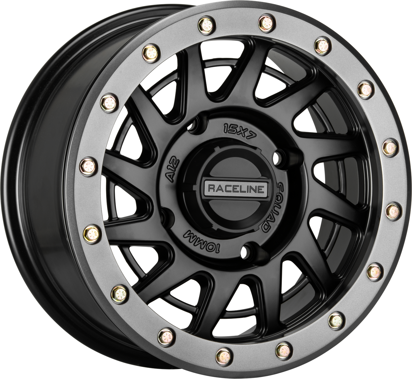Squad Bdlk Wheel 15x7 4/137 5+2(+10mm) Blk/Gunmetal