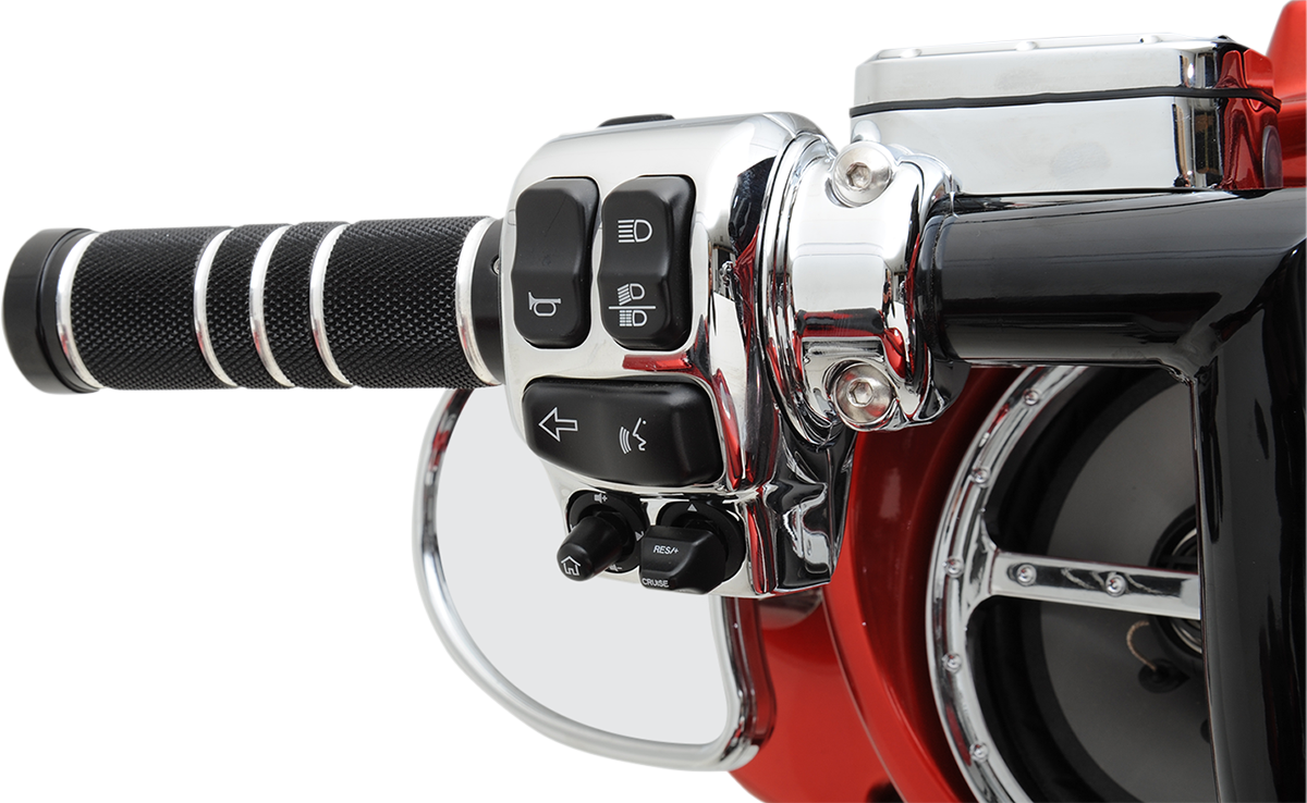 DRAG SPECIALTIES Switch Housing - Chrome H07-0772-A
