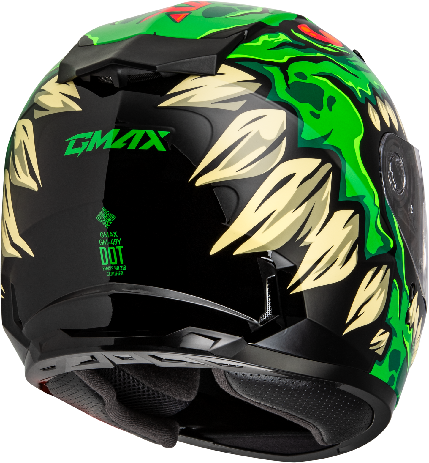 Youth Gm 49y Drax Snow Helmet Green Ys