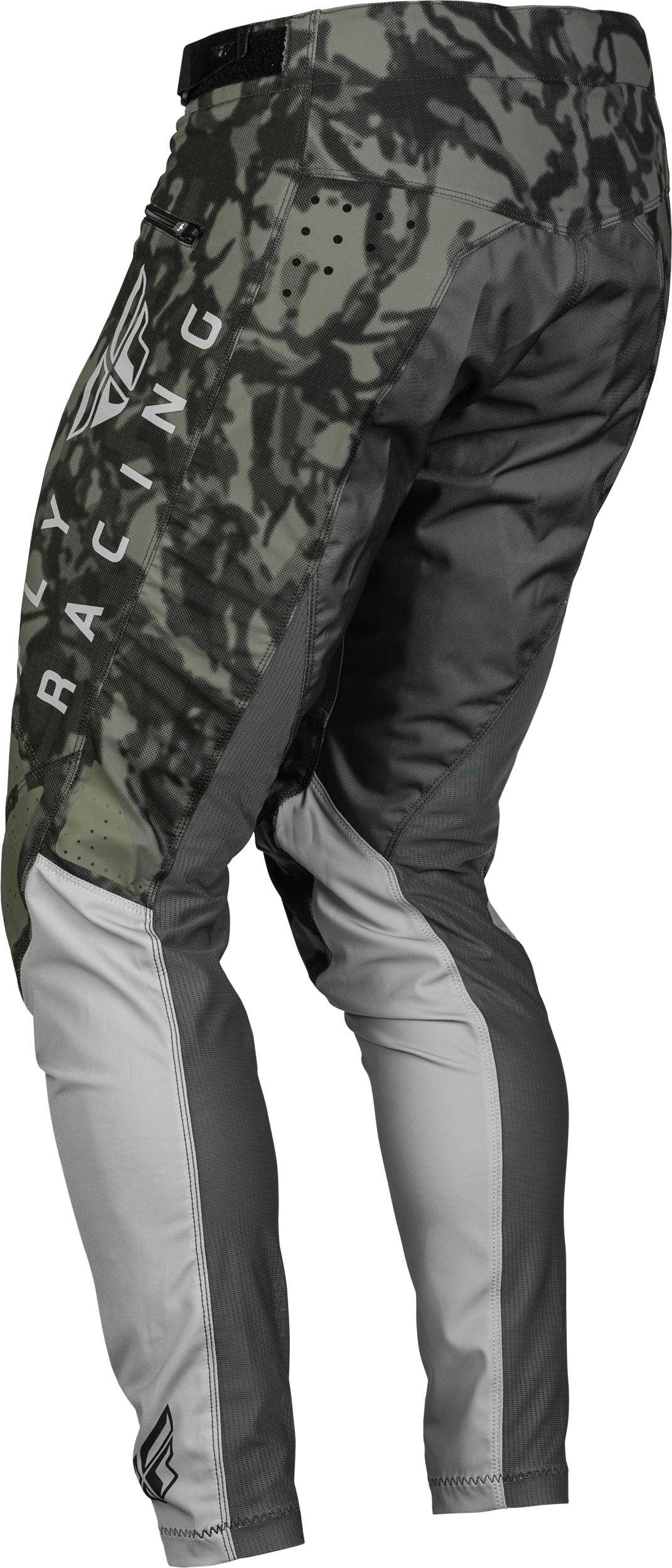 Youth Radium Bicycle Pants Dark Grey Camo/Grey Sz 22