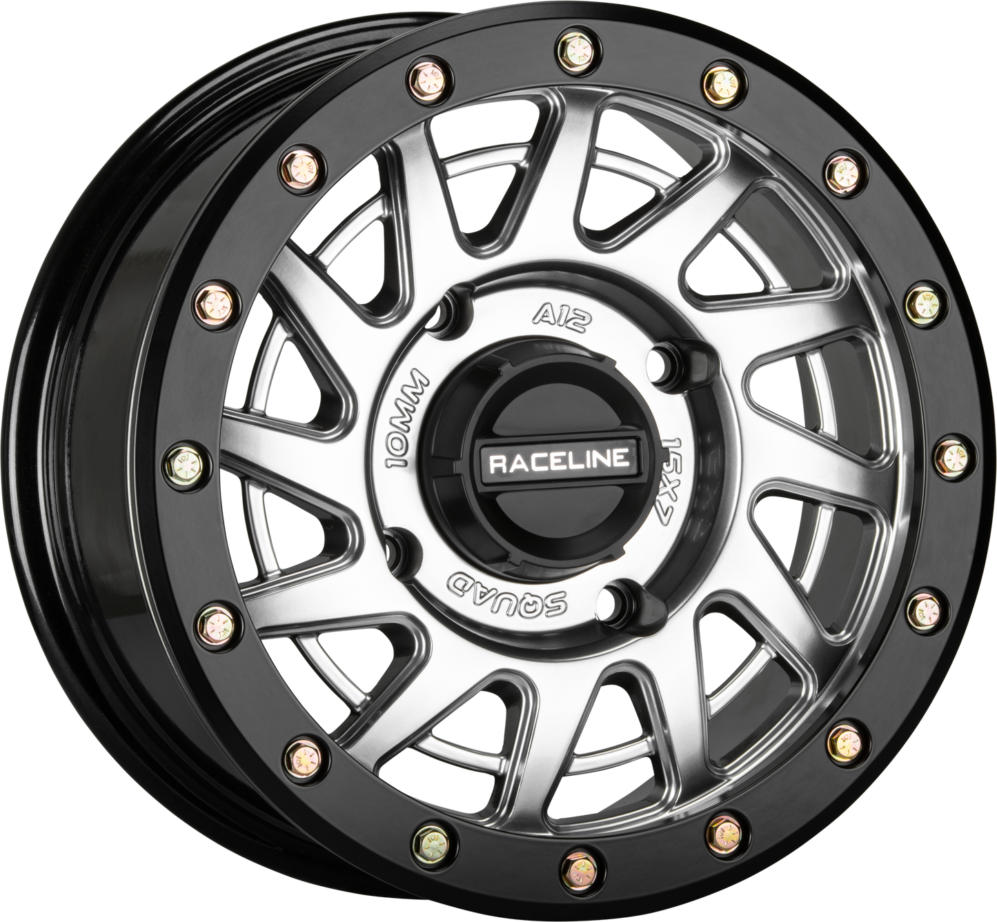 Squad Bdlk Wheel 15x7 4/156 6+1(+38mm) Hyper Silver