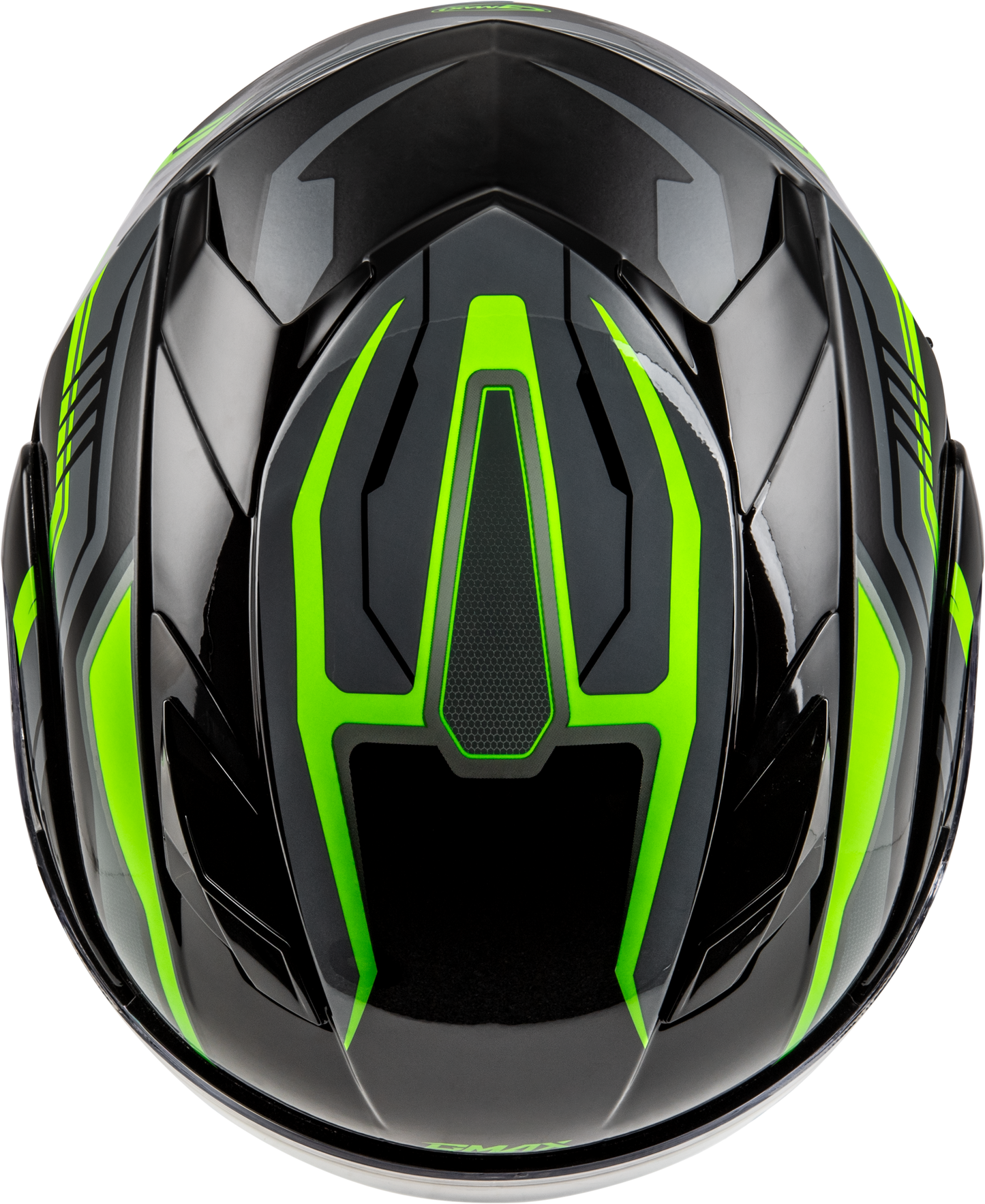 Md 01s Transistor Snow Helmet Black/Grey/Green Lg