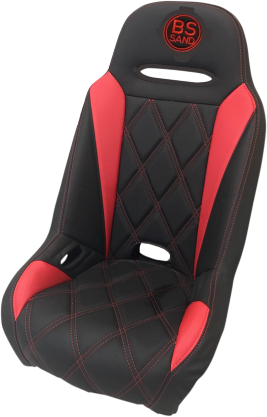 BS SAND Extreme Seat - Big Diamond - Black/Red EXBURDBDR